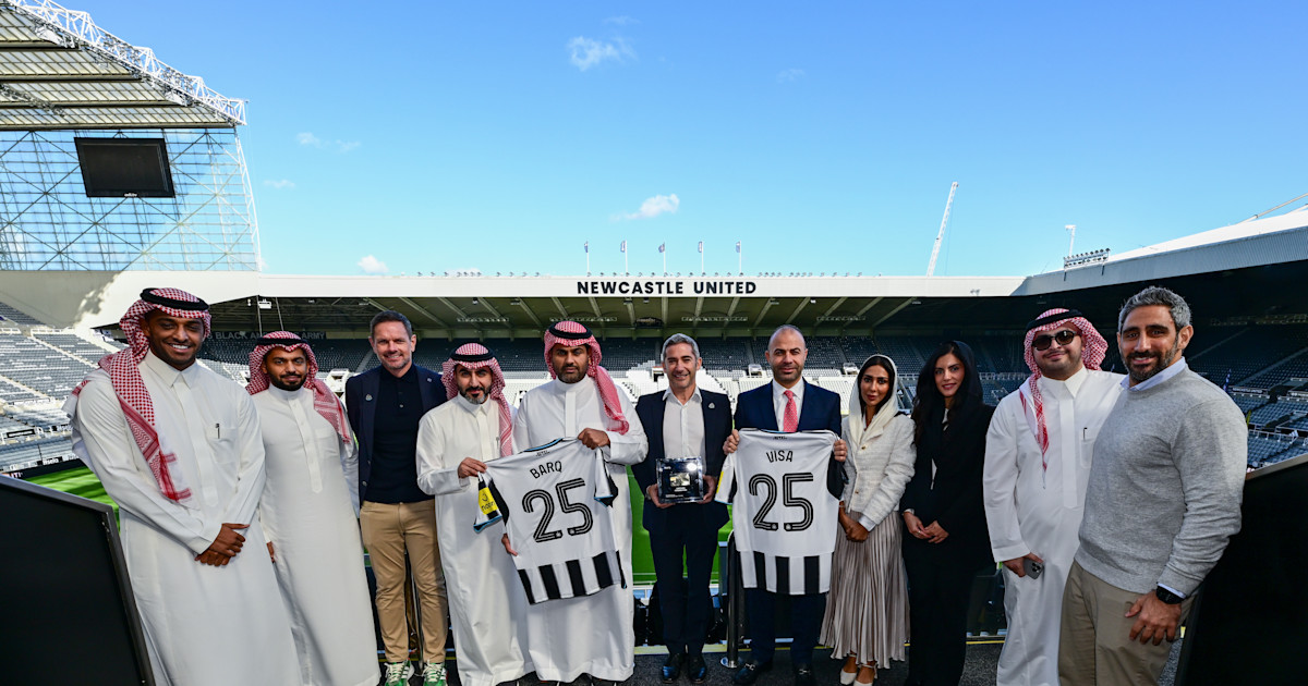 Official image for Newcastle United × Visa × barq