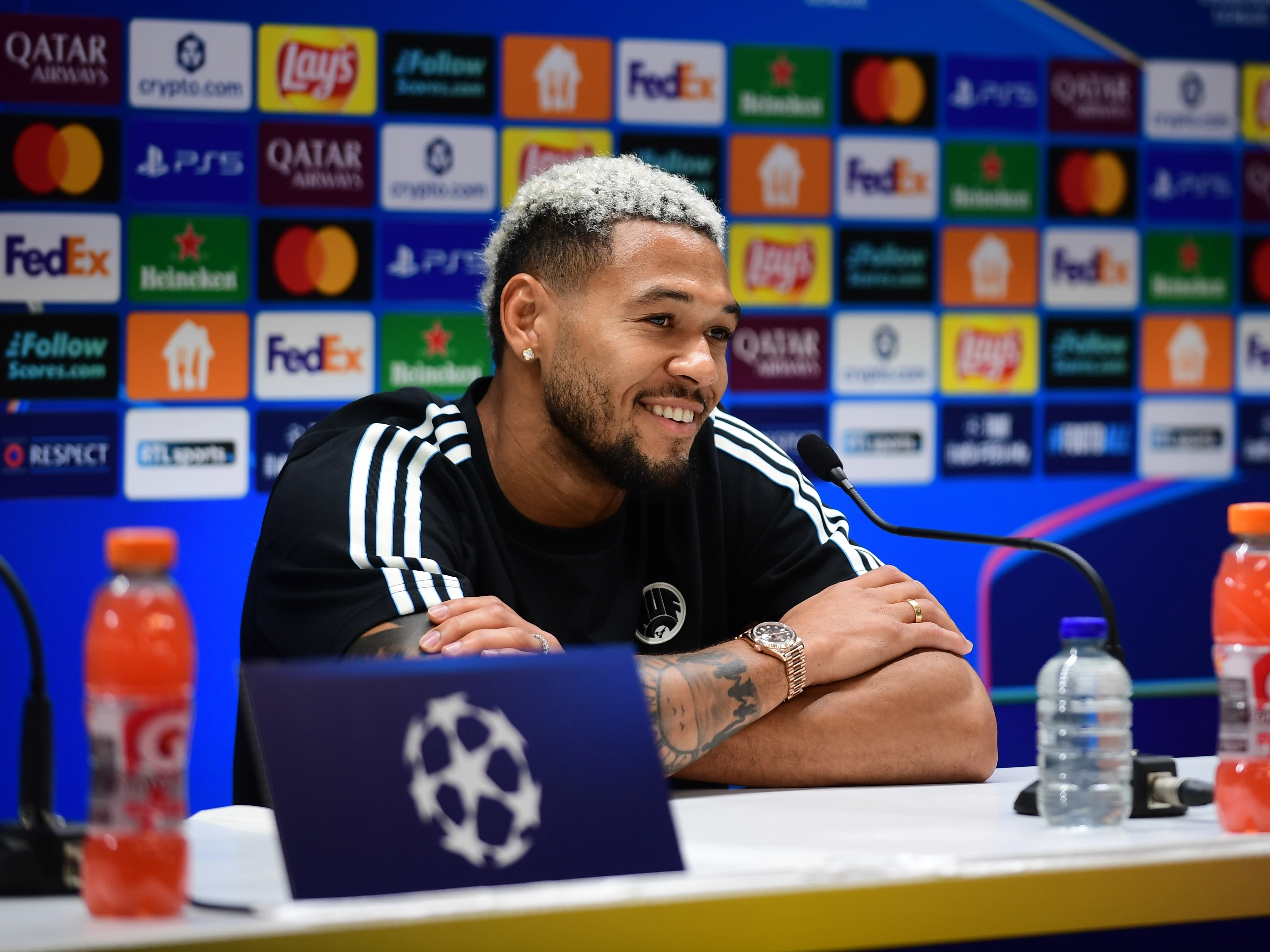 Joelinton Union SG press conference image