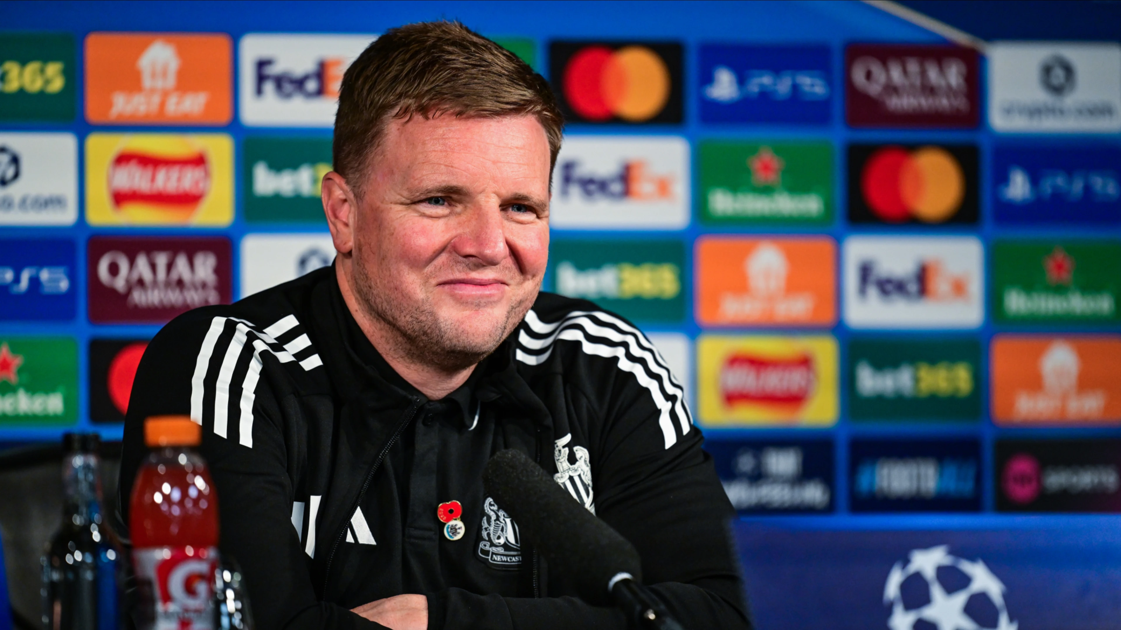 Howe UCL presser 16x9