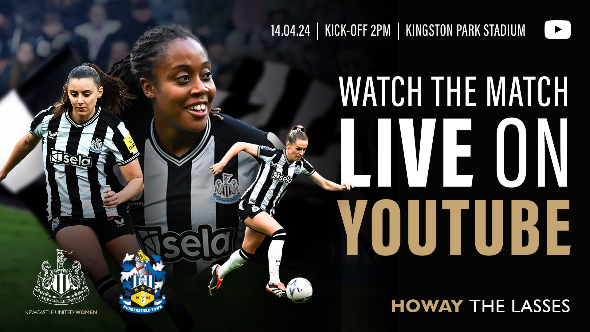 Watch Newcastle United Women v Huddersfield Town Women live on NUFC TV on Sunday Newcastle United