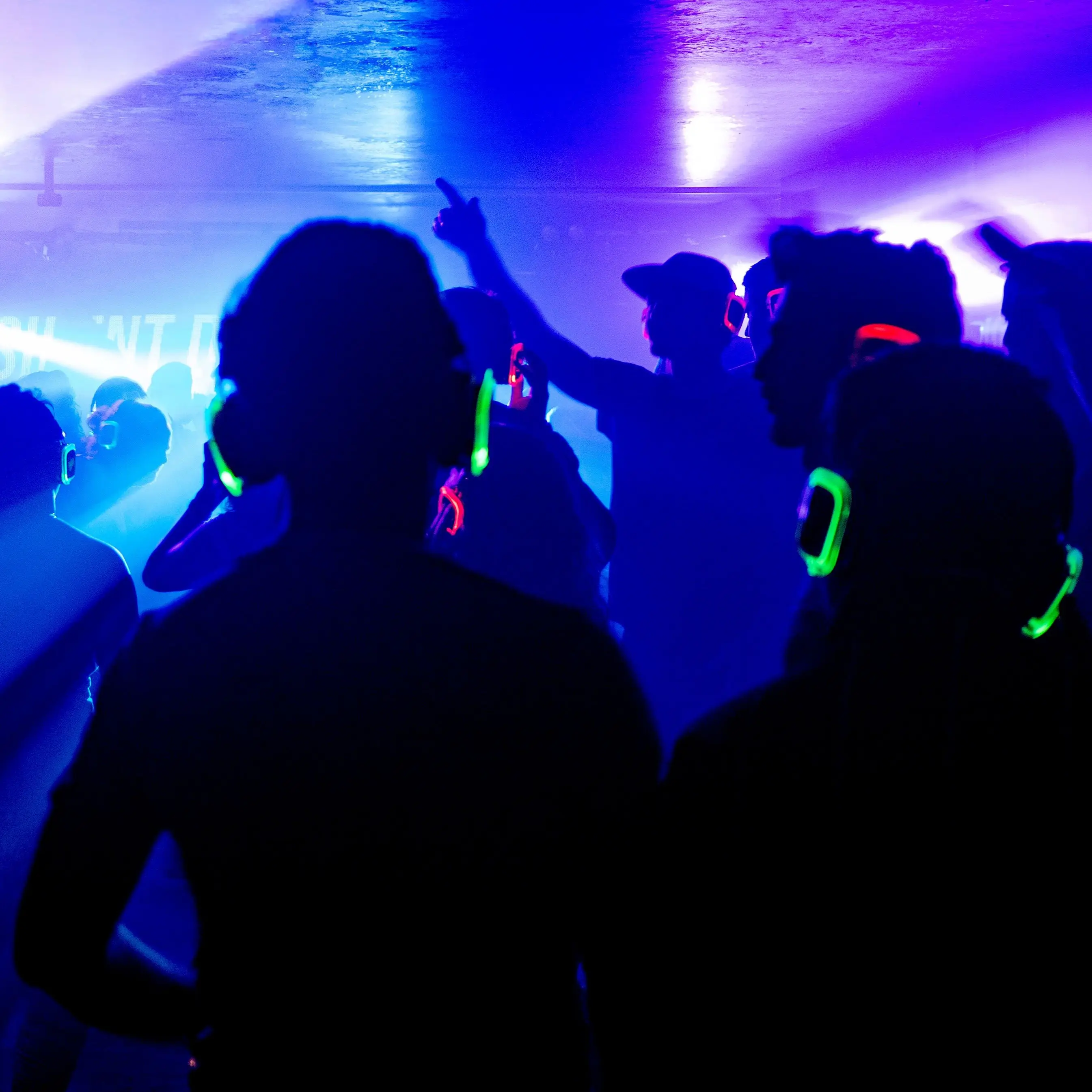 silent disco party night