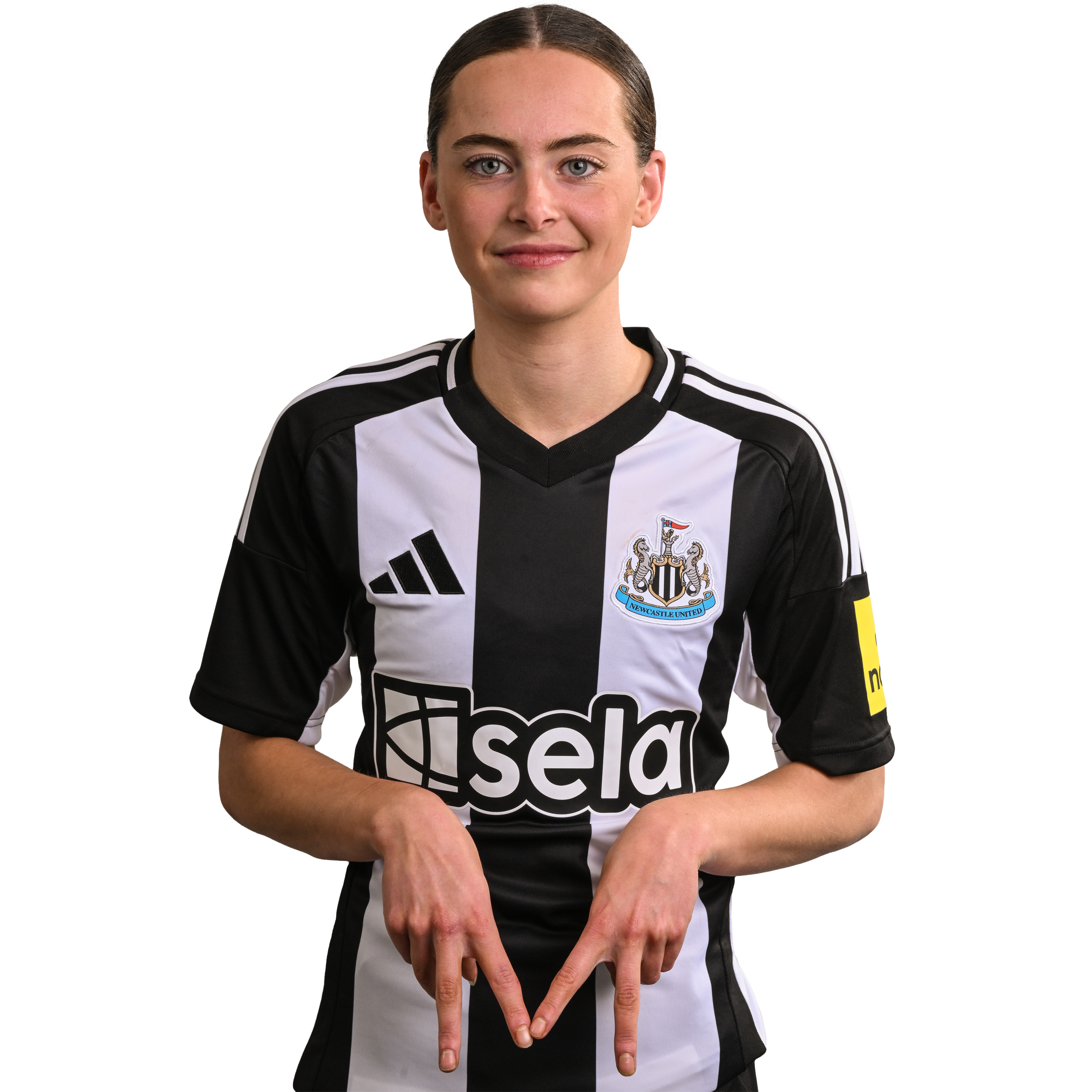 Jasmine McQuade player profile celebration image