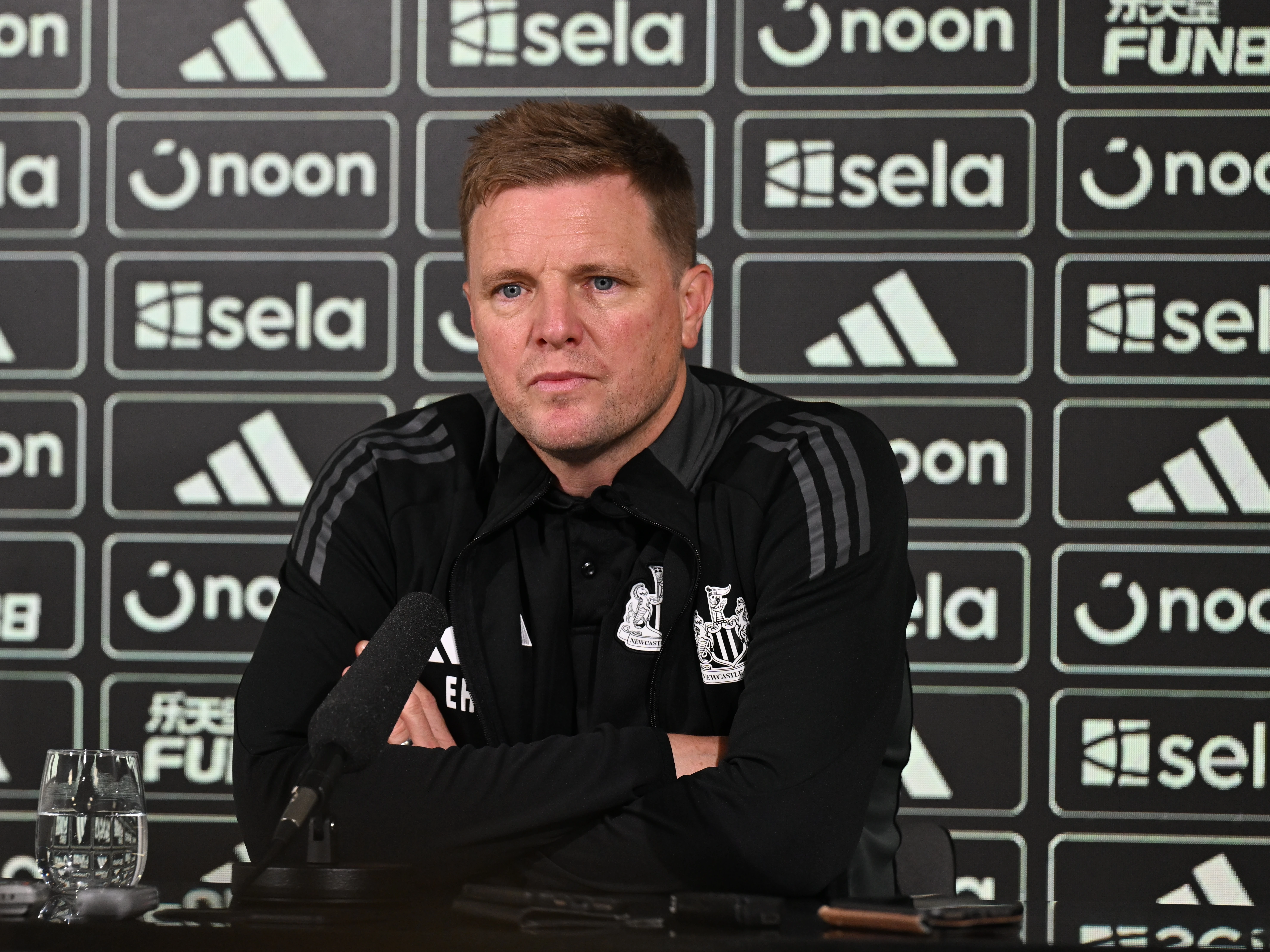 Eddie Howe pre-Fulham press conference image