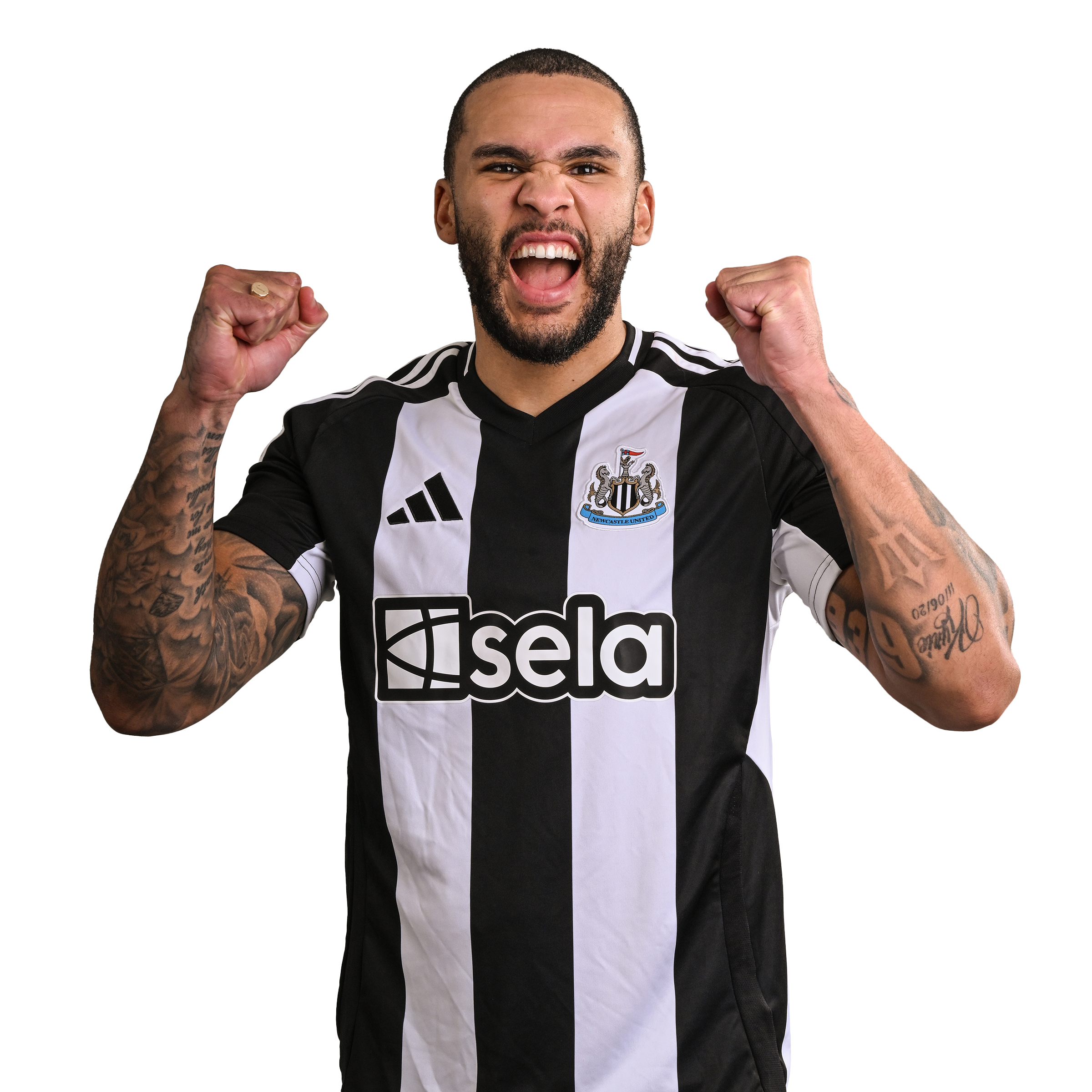 Jamaal Lascelles celebration headshot