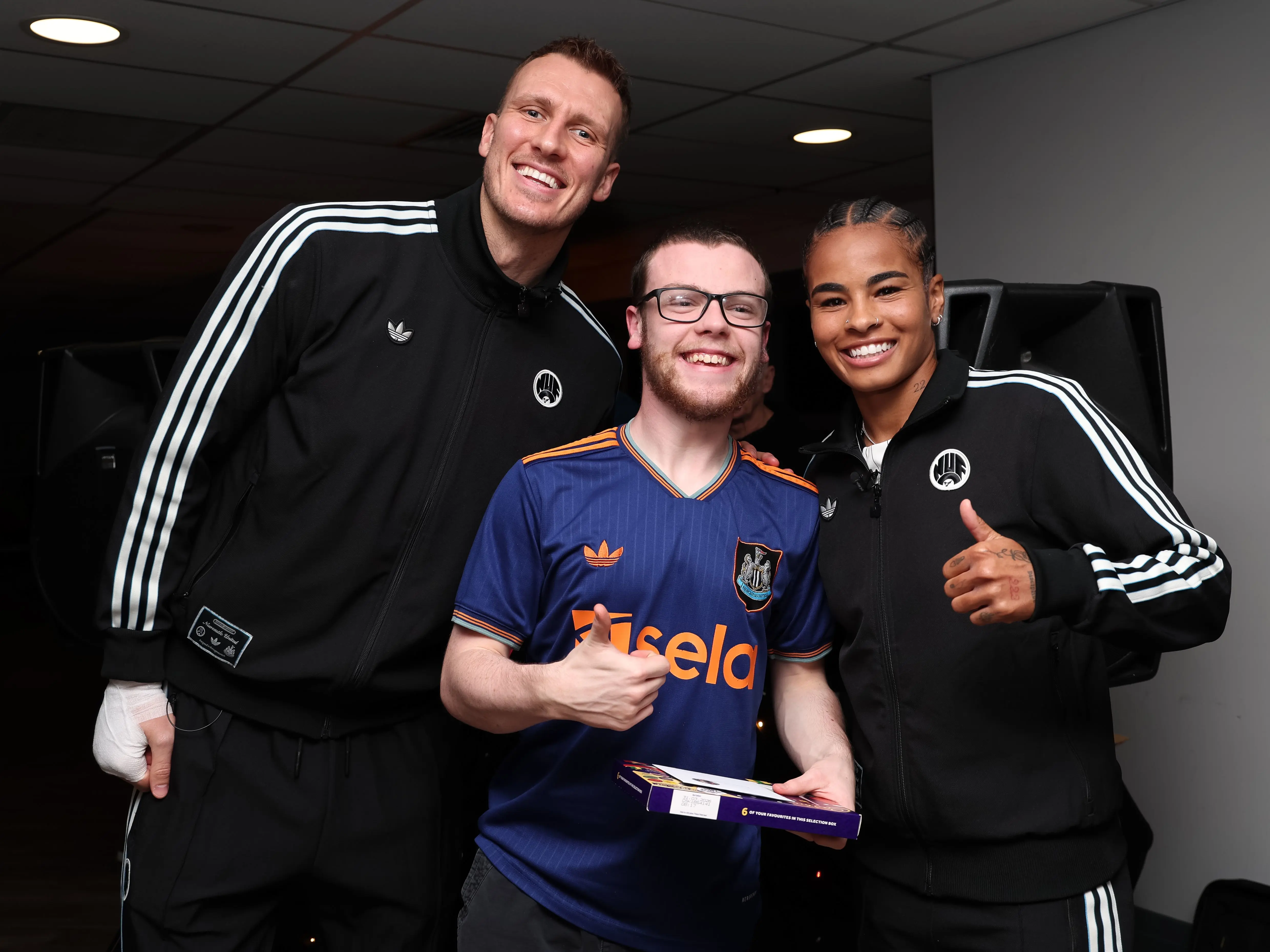 Dan Burn and Shania Hayles