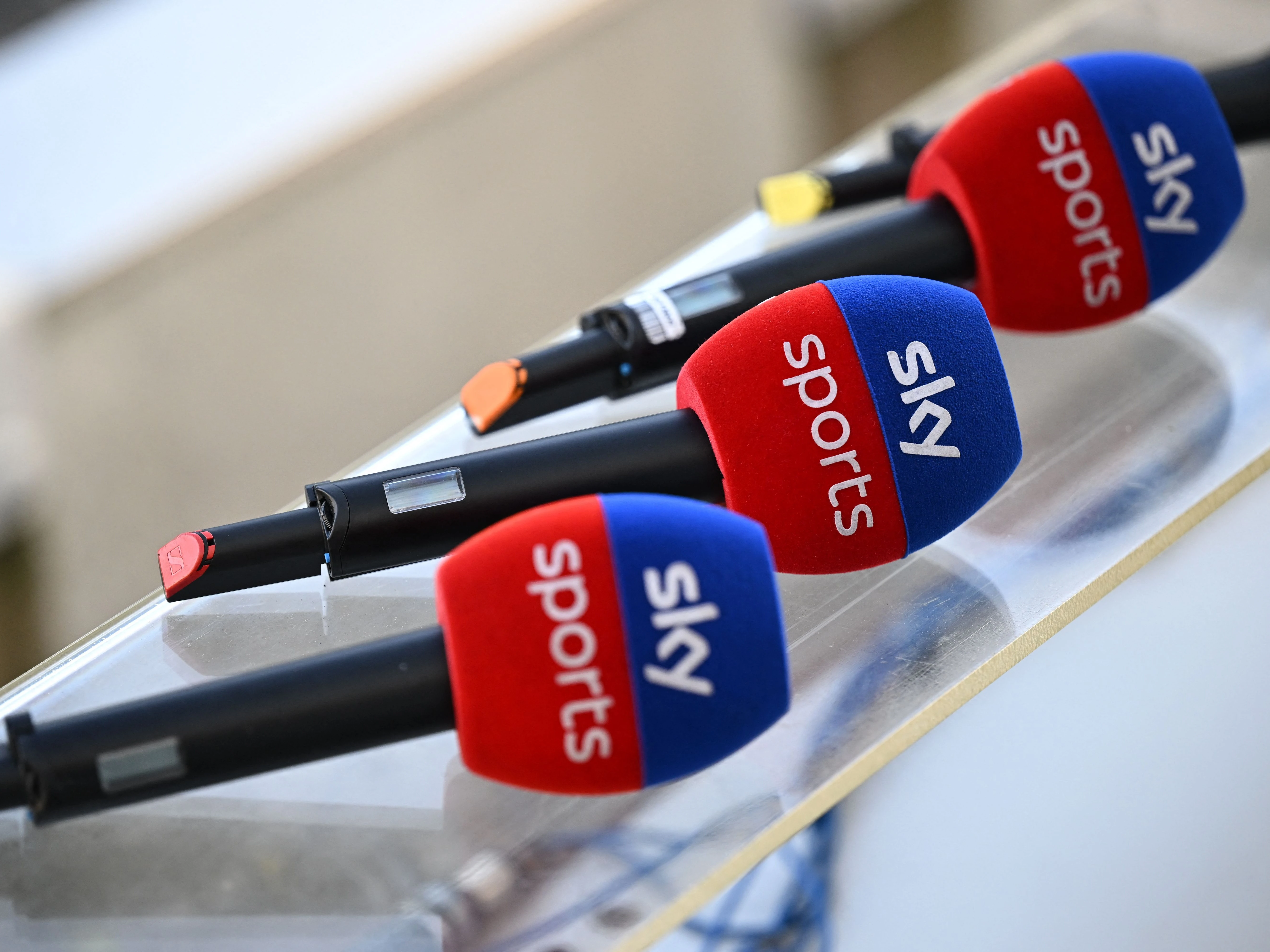 Sky Sports microphone