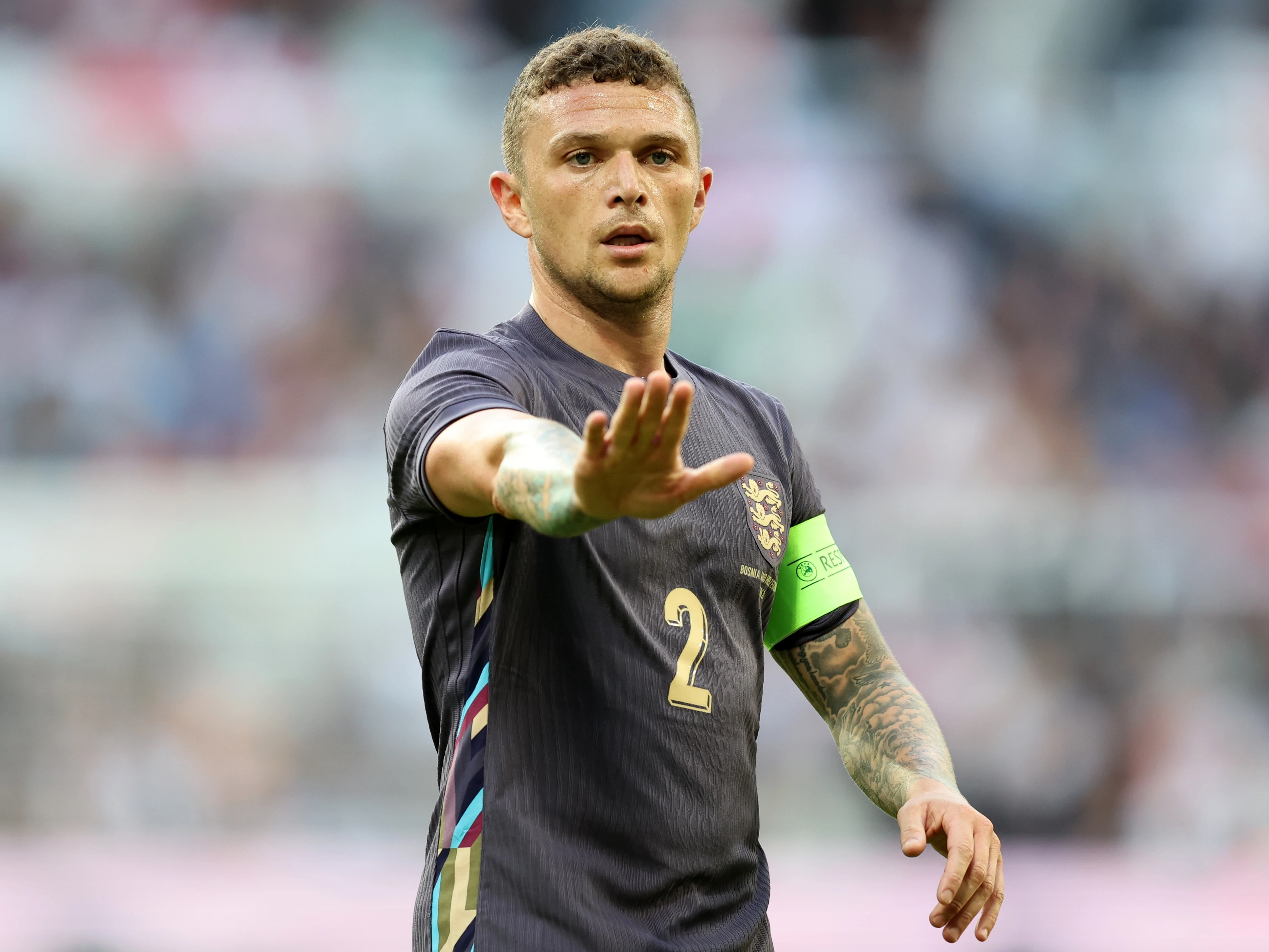 Trippier international retirement image