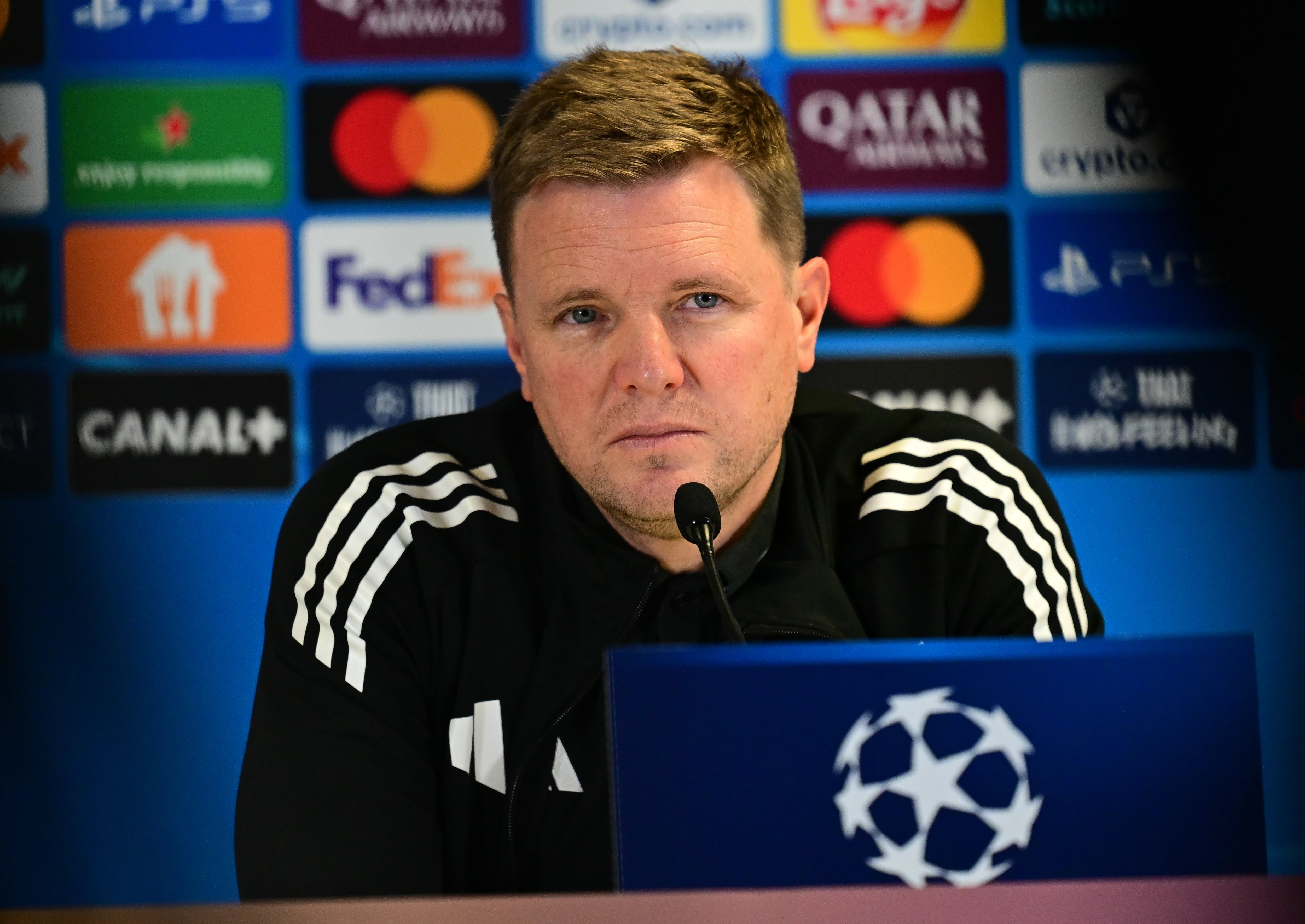 Eddie Howe presser image web