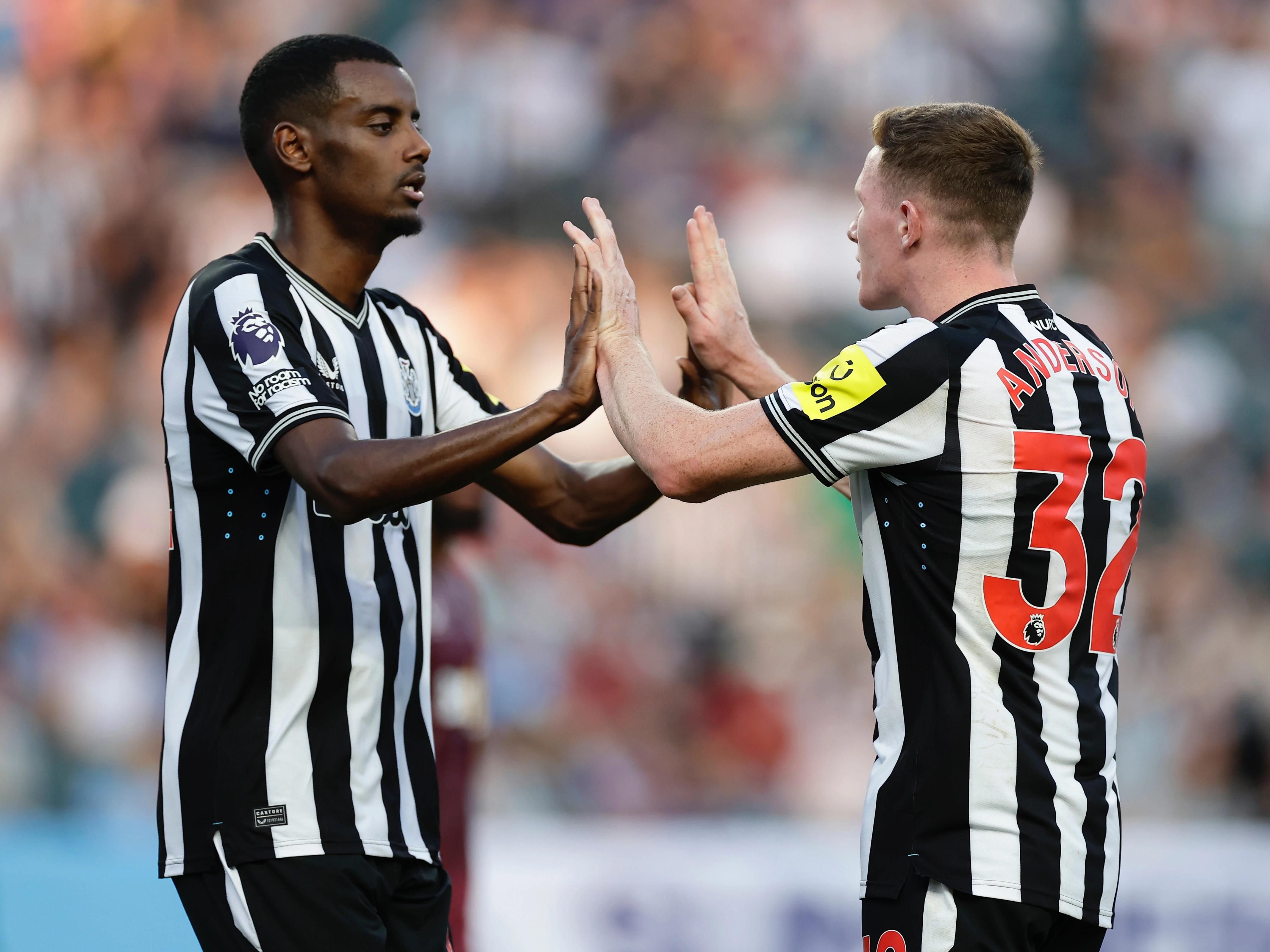 Newcastle 3 Aston Villa 3 23/24 image