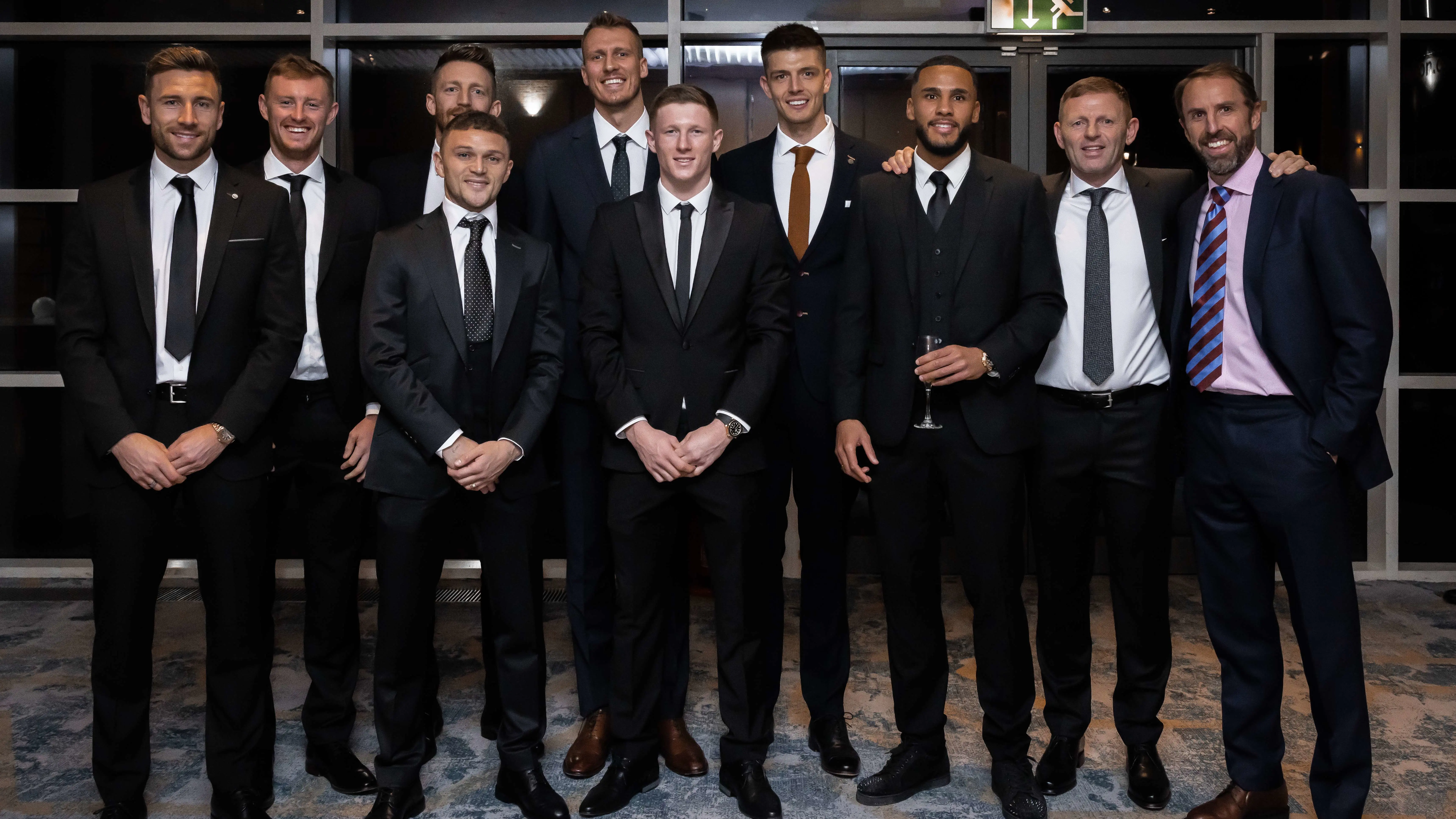 squad-graeme-jones-gareth-southgate-dinner