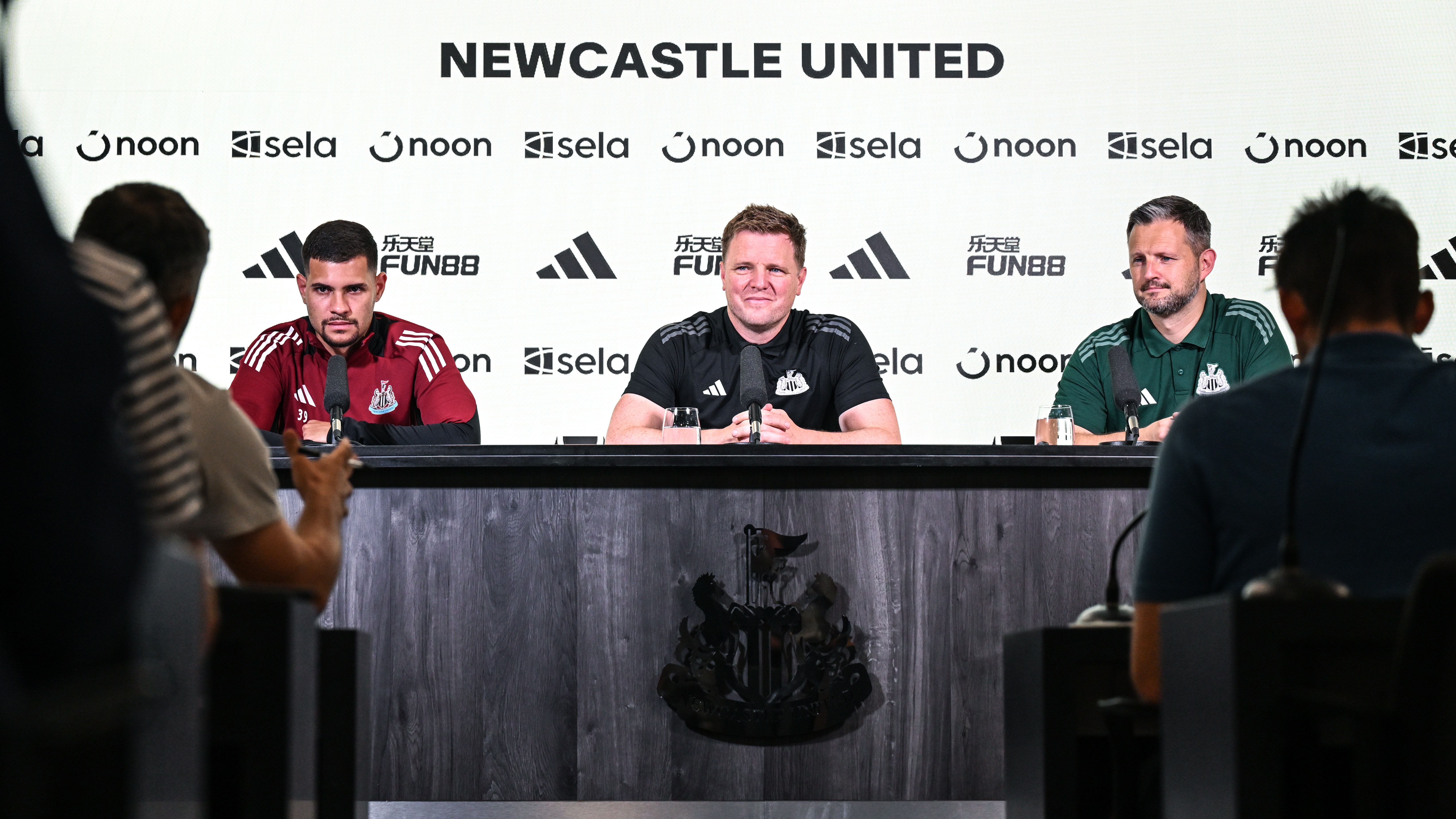 Eddie Howe And Bruno Guimarães' Pre-Sela Weekender Media Briefing In ...