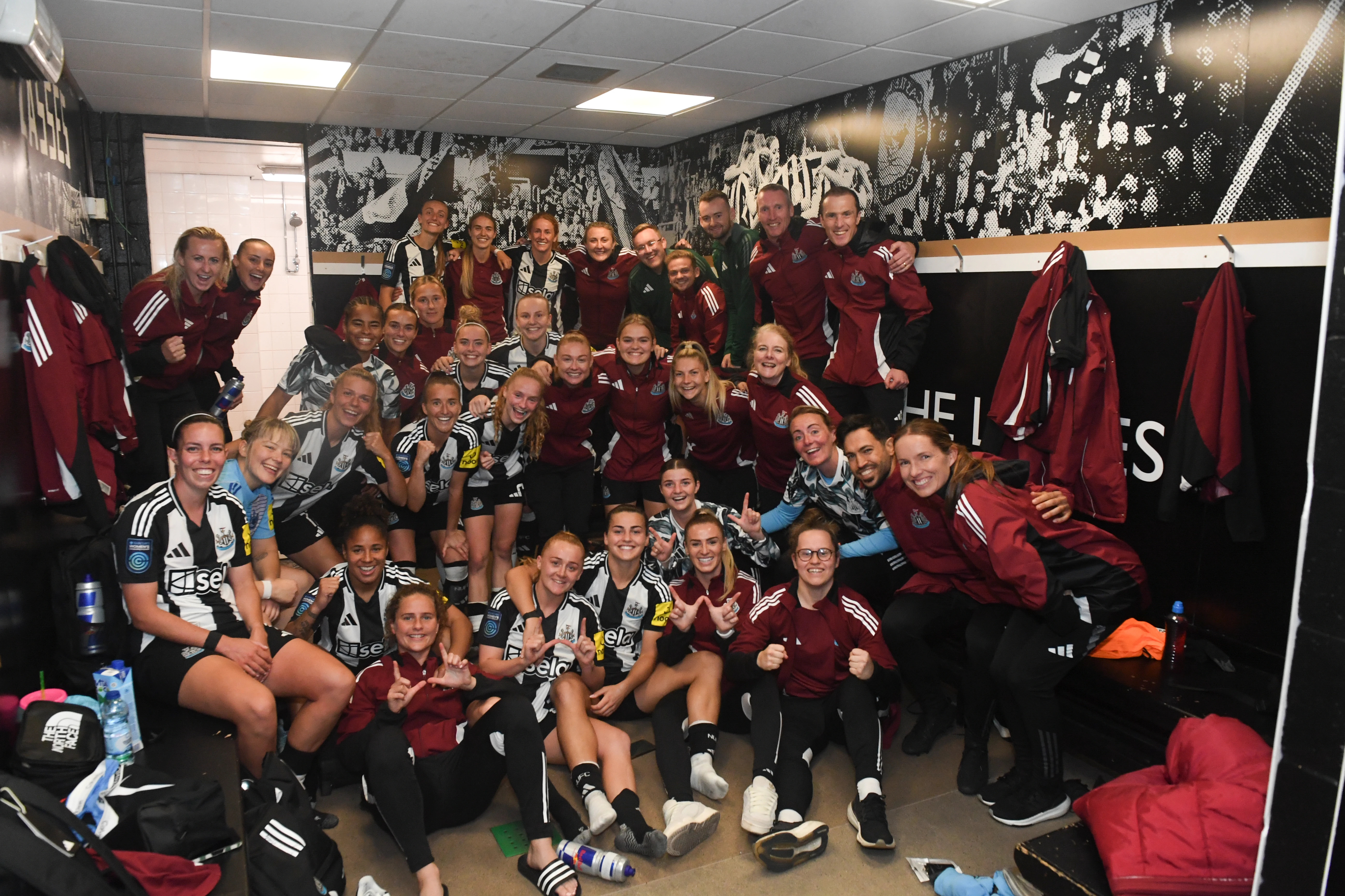 Team Photo Dressing Room