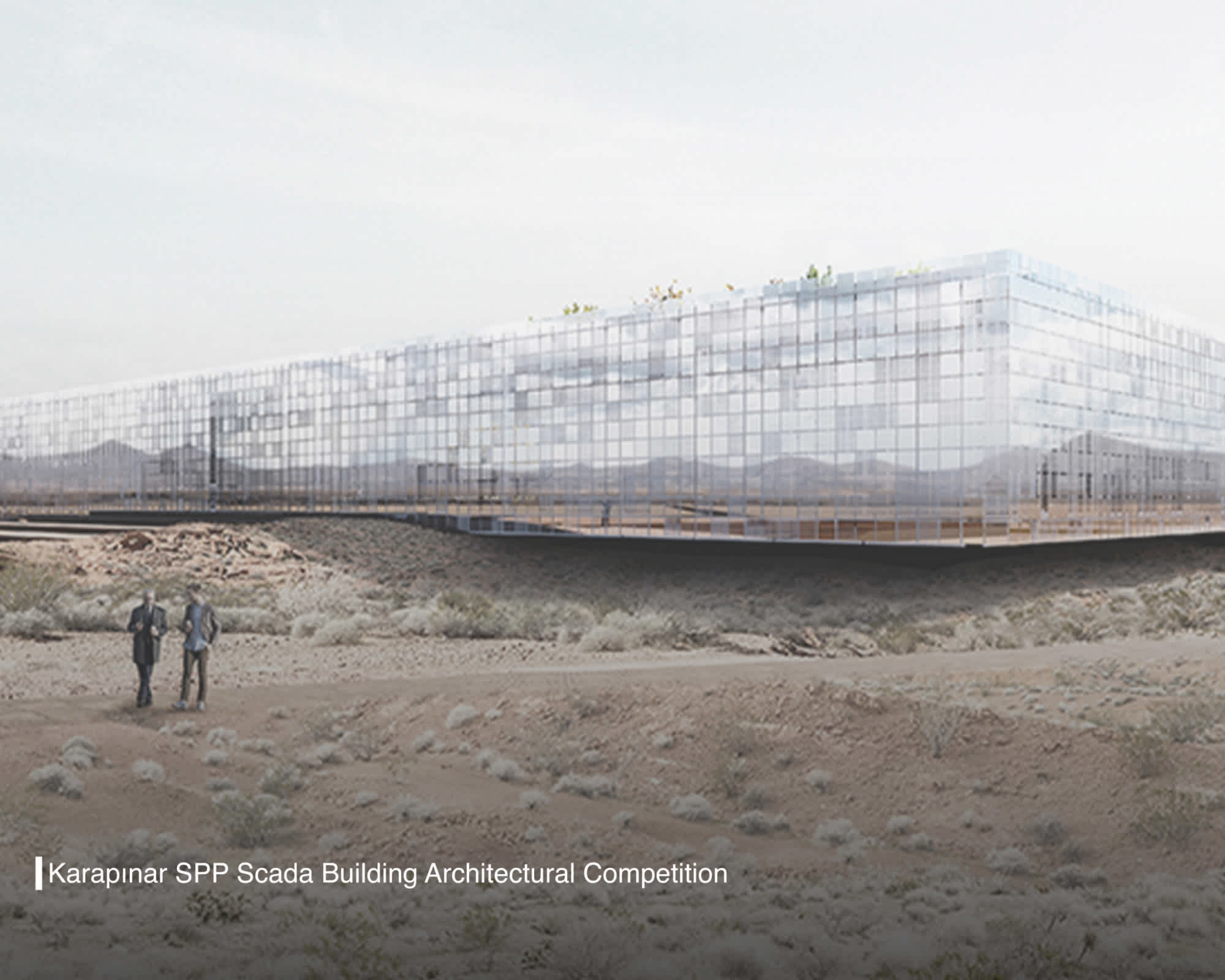 iF DESIGN MARATHON 2022: Turkey Design Council - Karapınar SPP Scada Building Architectural Competition