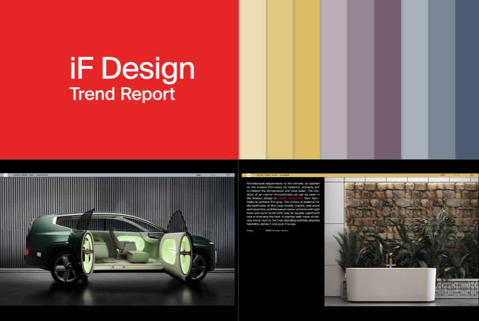 iF Design Trend Report - Insights in the influcene of megatrends on product design trends in living, consumer tech and mobility 