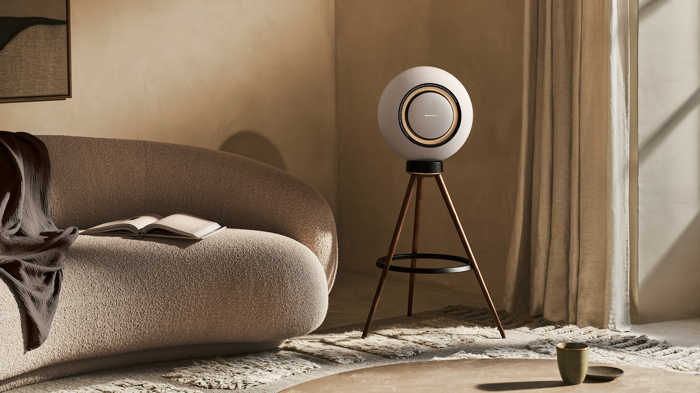 Luxury Wireless Speaker Collection named Marantz Horizon and Marantz Grand Horizon manufactured by Marantz, Kawasaki, Japan