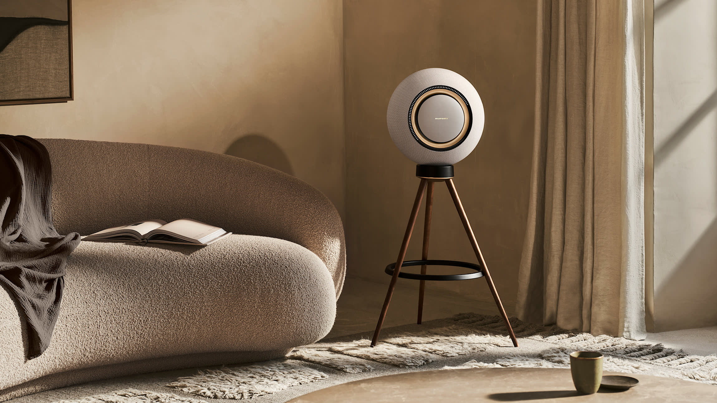 Luxury Wireless Speaker Collection named Marantz Horizon and Marantz Grand Horizon manufactured by Marantz, Kawasaki, Japan