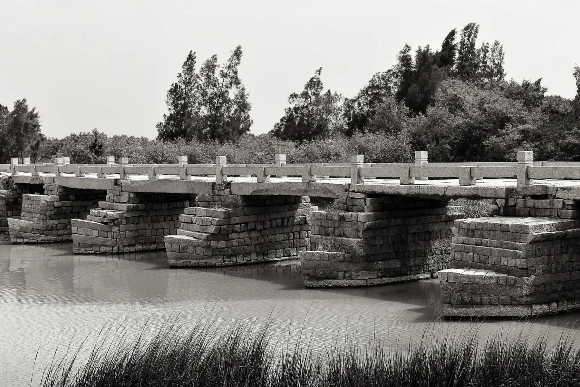 view of an ping bridge