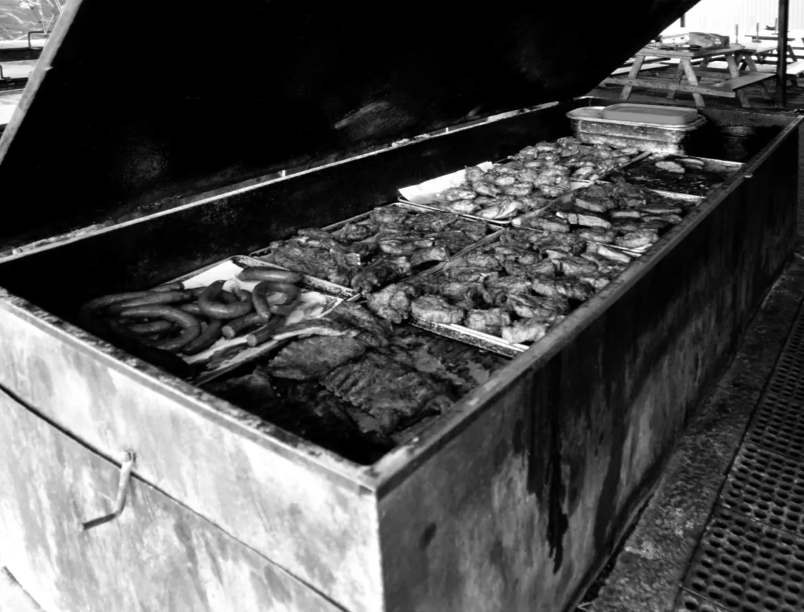 barbeque pit, llano, texas