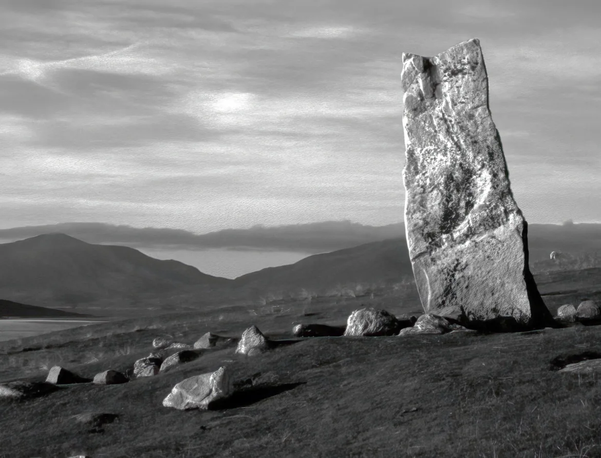 standing stone, Isle of Lewis, Outer Hebrides