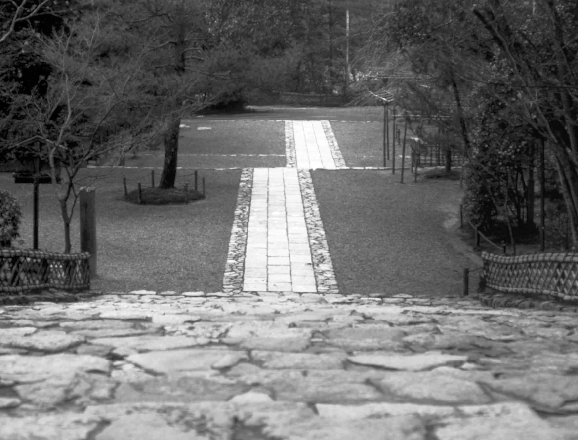 walkway, kyoto