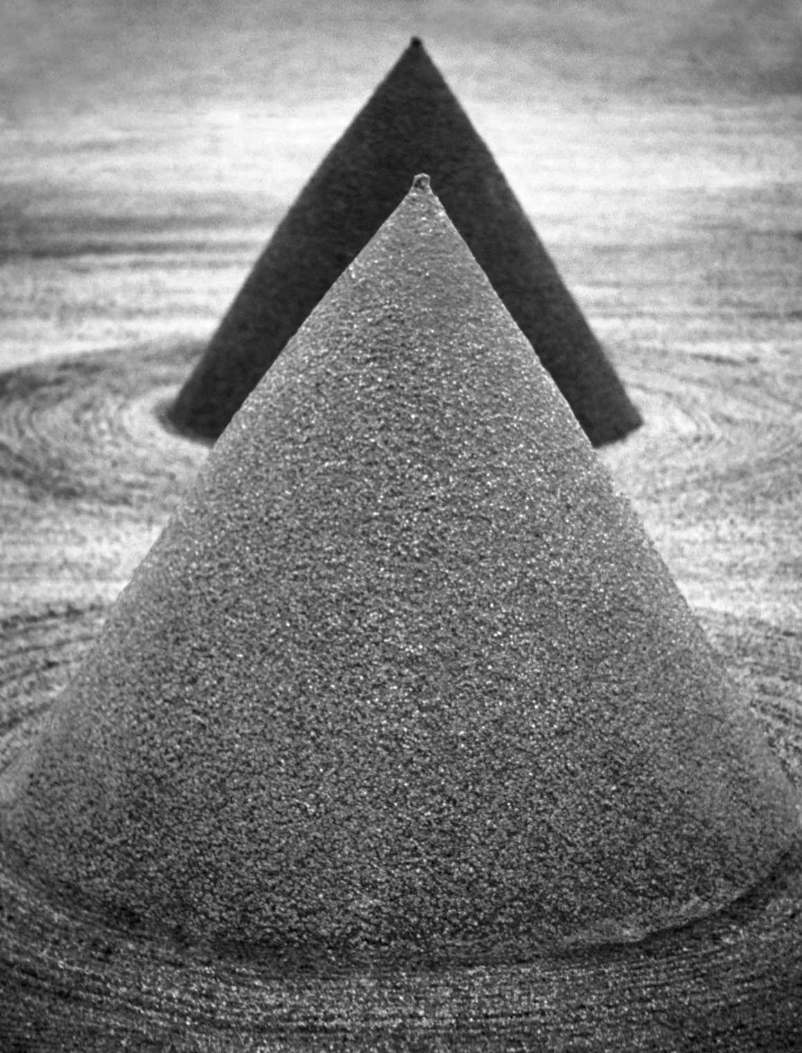 two sand cones, kyoto