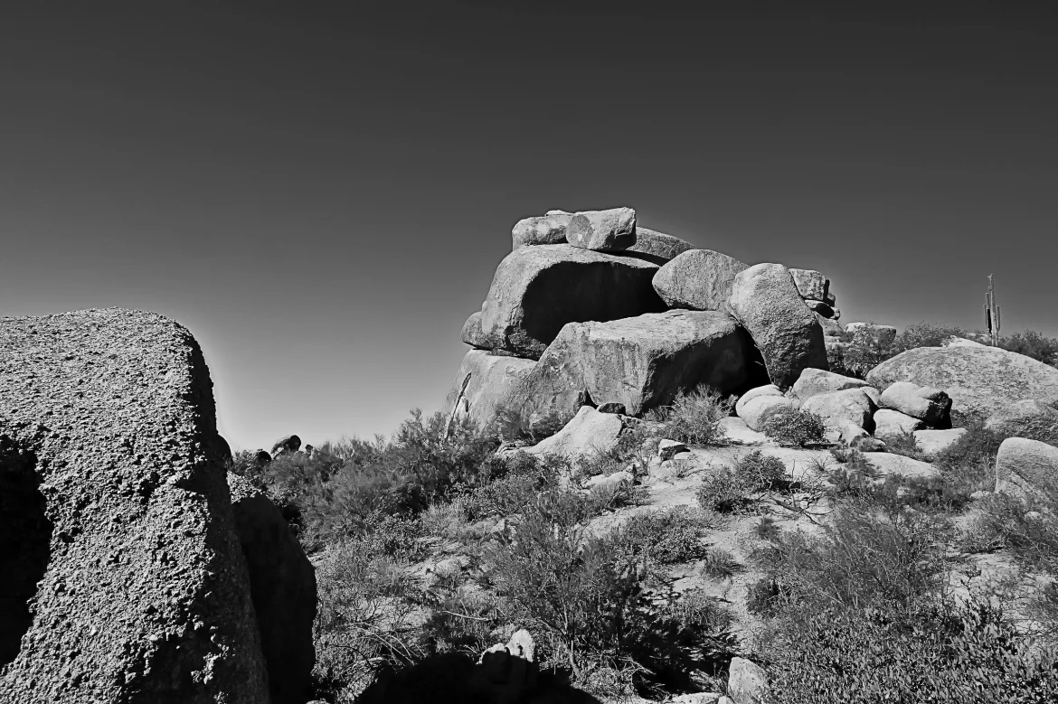 hohokam boulder encampment, cavecreek, arizona
