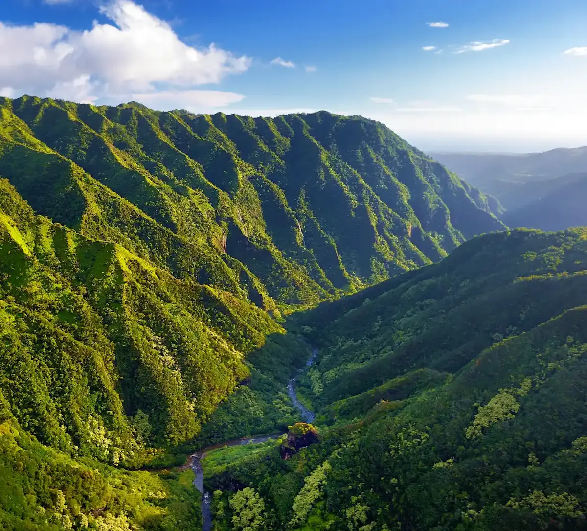 Prachtige natuur in Hawa&iuml;