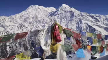 Mardi Himal trektocht doorheen de adembenemende Himalayas