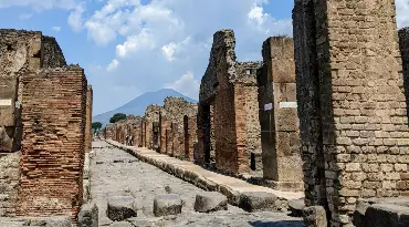 Keer de klok 2 millennia terug tijdens een bezoek aan ruïnes van Pompei