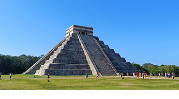 Oog in oog met wereldwonder Chichén Itzá