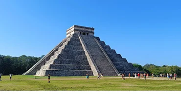 Sta oog in oog met wereldwonder Chichén Itzá