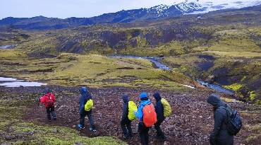 Hike op één van de vele wandelpaden door prachtige landschappen