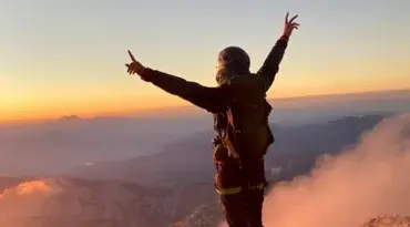 Overwin de Triglav, de hoogste berg van Slovenië