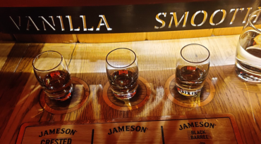 Whisky tasting in de Jameson Distillery