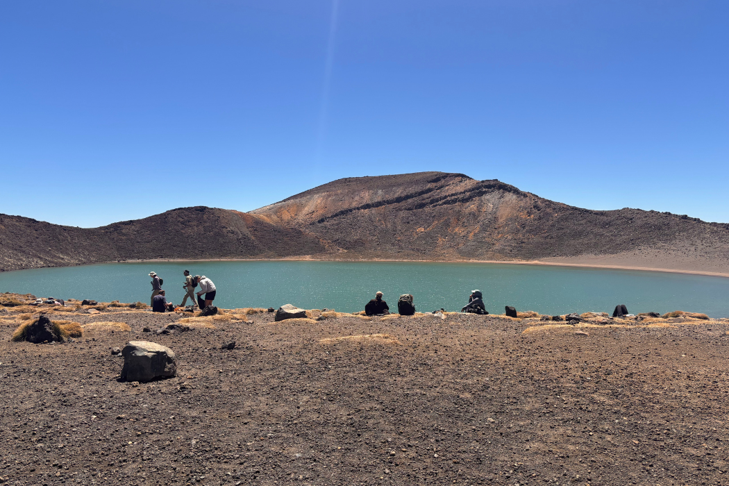 Blue Lake Tongariro Alpine Crossing Groepsreis Nieuw-Zeeland