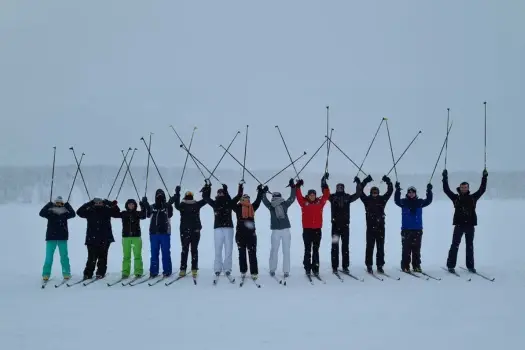 Groepsreis Lapland Langlaufen