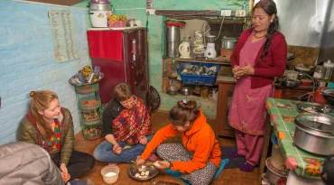 Leer Nepalees koken tijdens een verblijf in een authentieke home stay