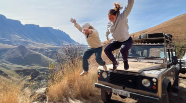 Steek de spectaculaire Sani Pass over met de jeep naar Lesotho