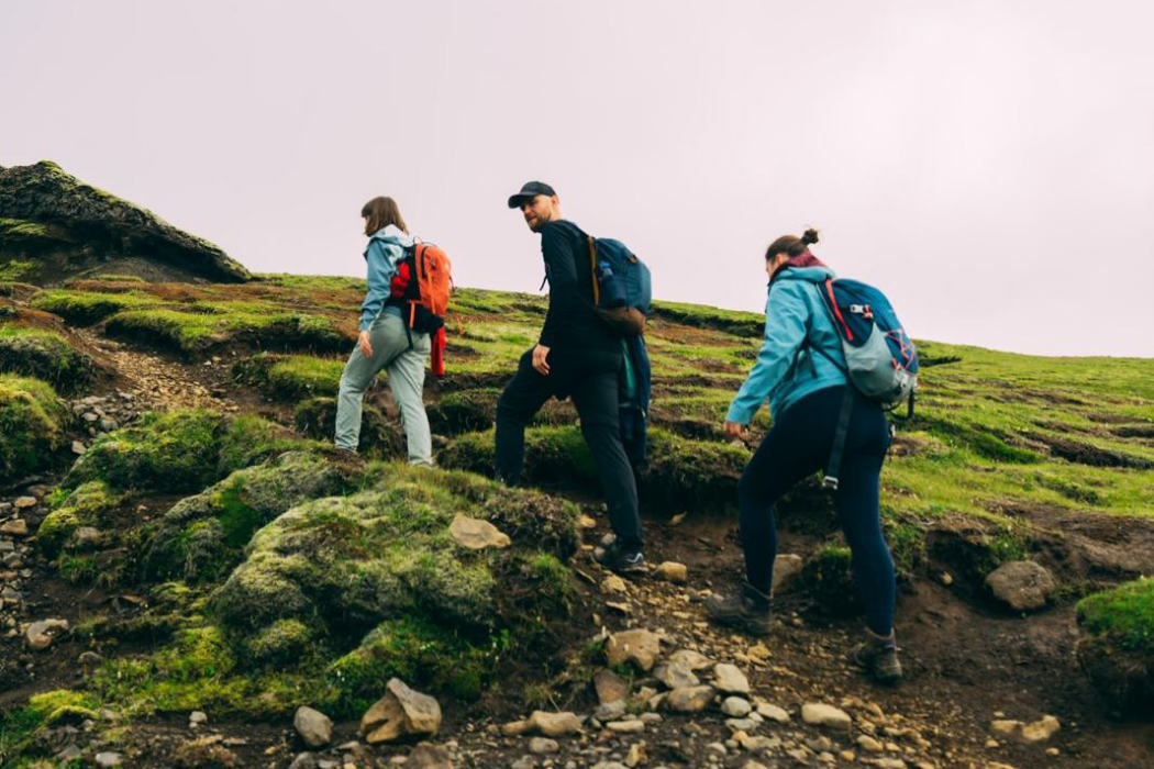 Groepsreis IJS wandelen in de prachtige natuur van ijsland