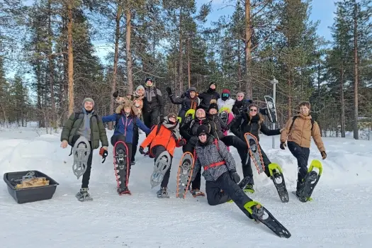 Groepsreis Lapland Sneeuwschoenen