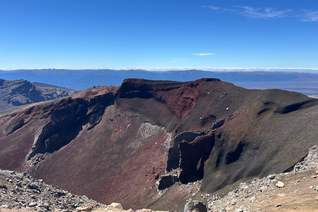 Red Crater Tongariro Alpine Crossing