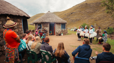 Ga op bezoek bij de locals van Lesotho