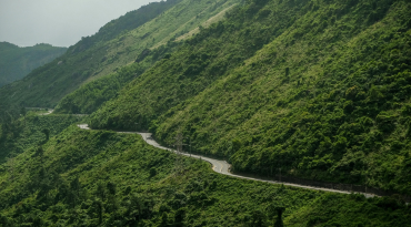 Samen op de moto over de Hai Van pass