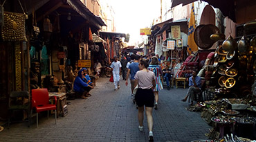 Arabische cultuur en verdwalen in de soukhs van Marrakech en Fez