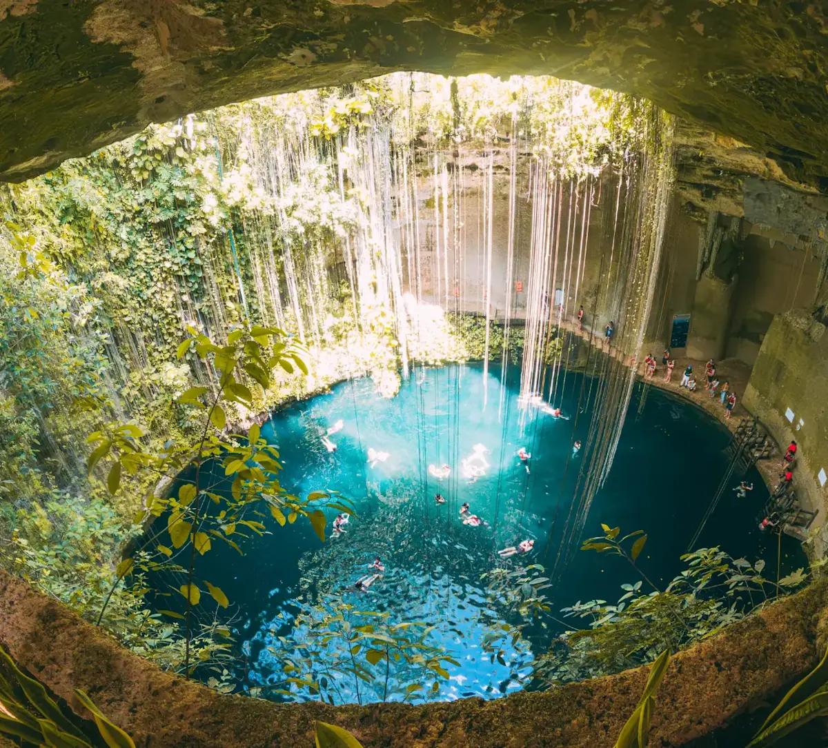 Ik Kil Cenote in Mexico