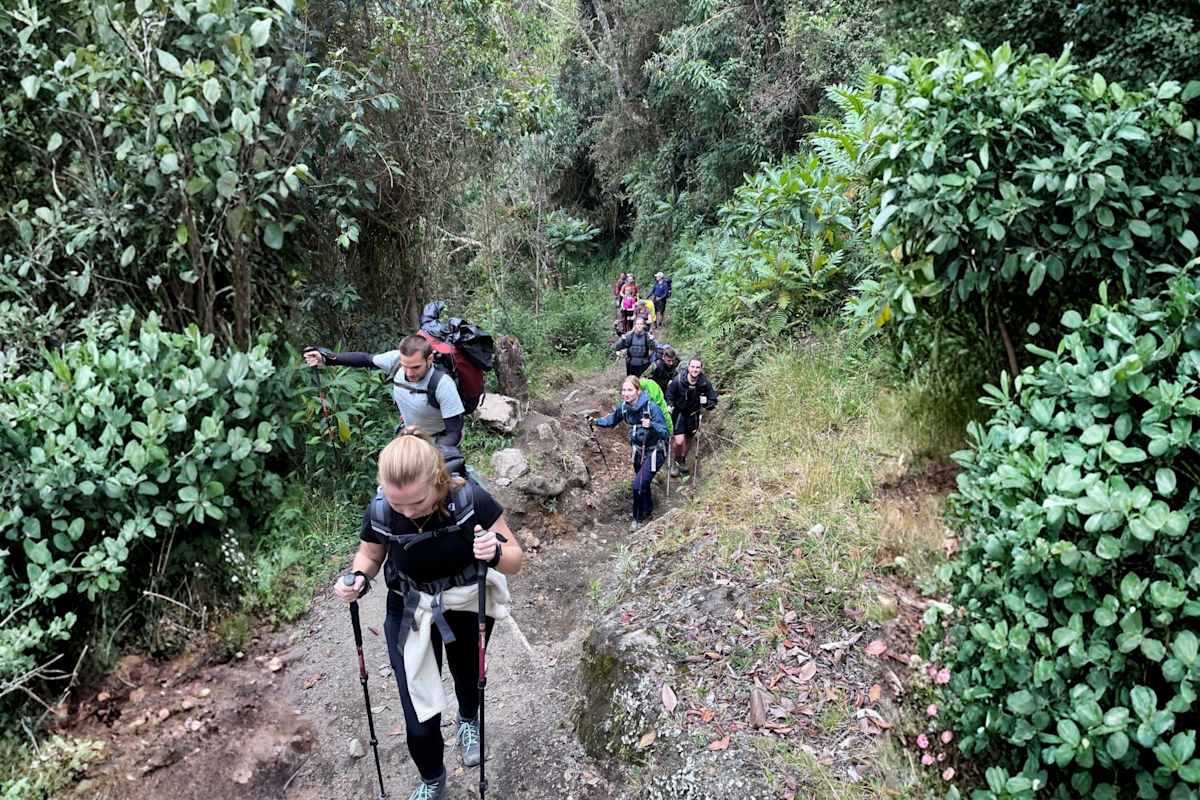 P&aacute;ramo Trek foto 1 dag 1 
