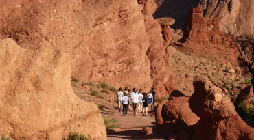 Geniet van indrukwekkende uitzichten in het Marokkaanse binnenland