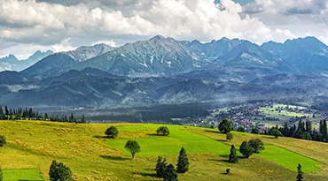 Het prachtige Tatragebergte bij Zakopane