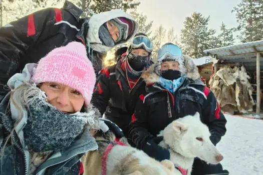 Lapland Huskysafari Groepsreis Lapland