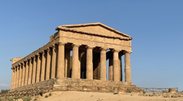 Snuif geschiedenis op bij de Griekse tempels van Agrigento